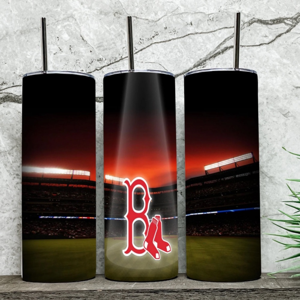 Boston Red Sox 20 oz Skinny Inspired Tumblers.